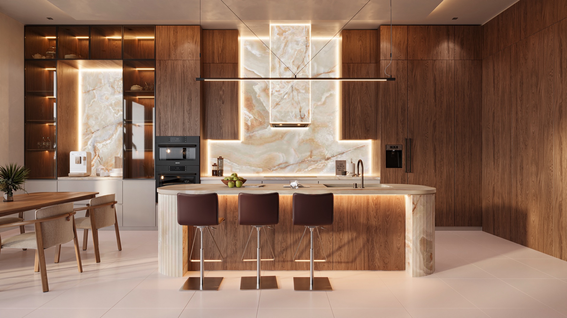 RAL 8003 // WOOD VEIN KITCHEN & CLOSET